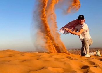 Red Sand Desert Dubai